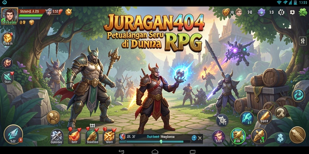 Gameplay seru di JURAGAN404 dengan aksi pertarungan yang mendebarkan.