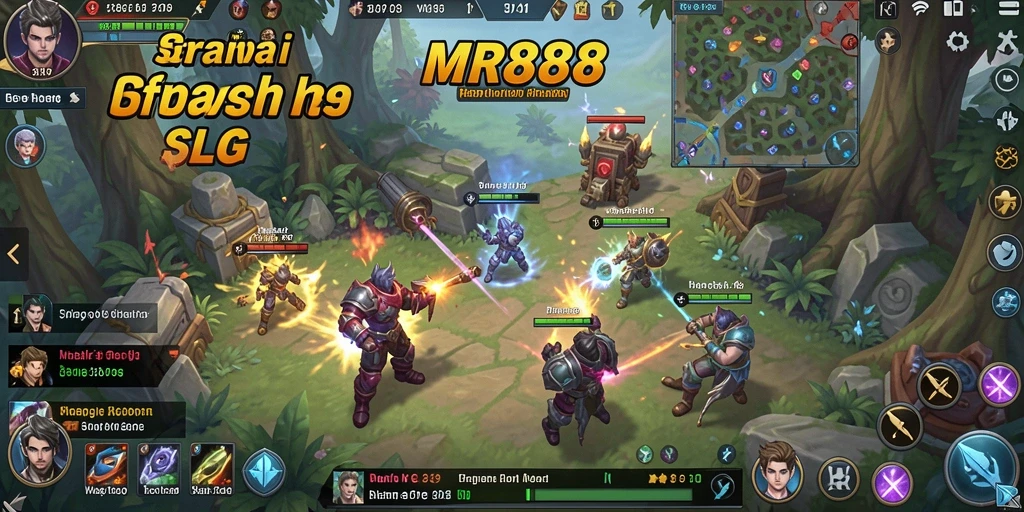Tangkapan layar gameplay menunjukkan pertempuran seru dalam MR888.