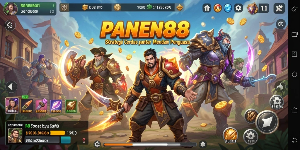 Tampilan gameplay penuh strategis di PANEN88 yang mendebarkan.