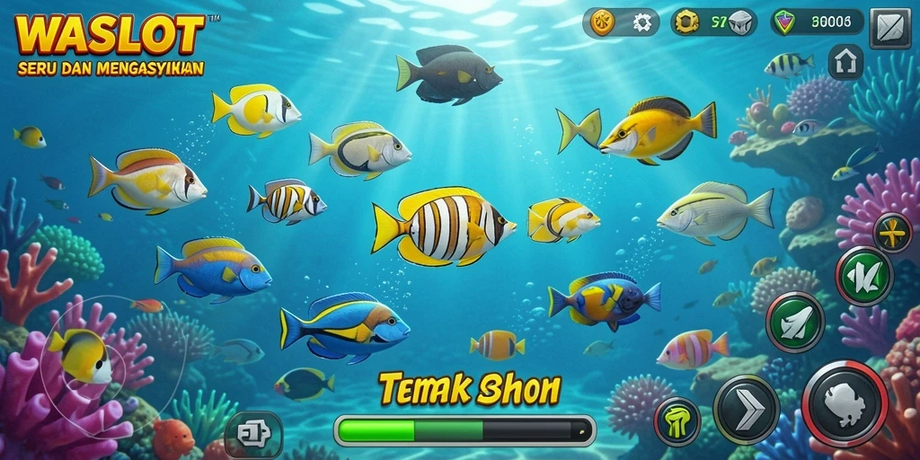 Tampilan aksi seru di WASLOT saat menangkap ikan.